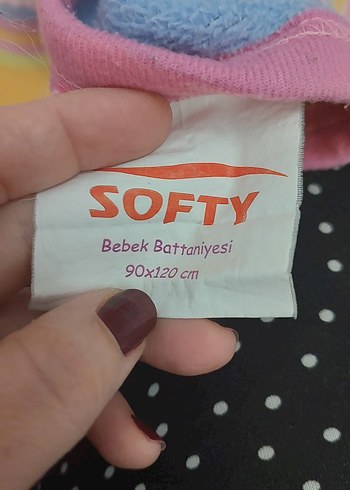 Pembe Baskılı Çocuk Battaniyesi - Görsel 3