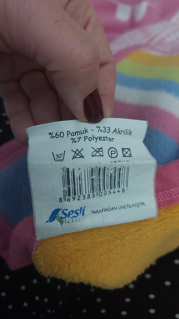 Pembe Baskılı Çocuk Battaniyesi - Görsel 4