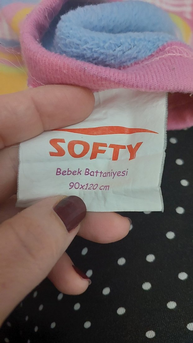 Pembe Baskılı Çocuk Battaniyesi - Görsel 3