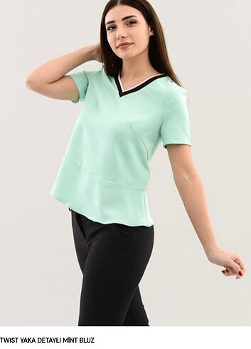 m Beden Twist 38 beden bluz