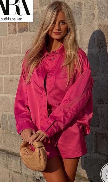 Zara saten takım