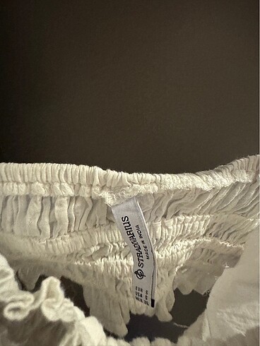 Stradivarius Keten bluz