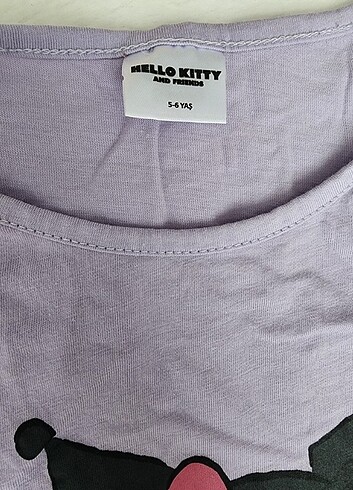 5 Yaş Beden mor Renk Pijama Takım 