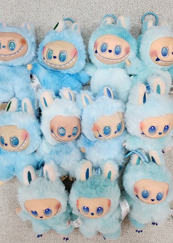  Beden Pastel Mavi Peluş Oyuncaklar