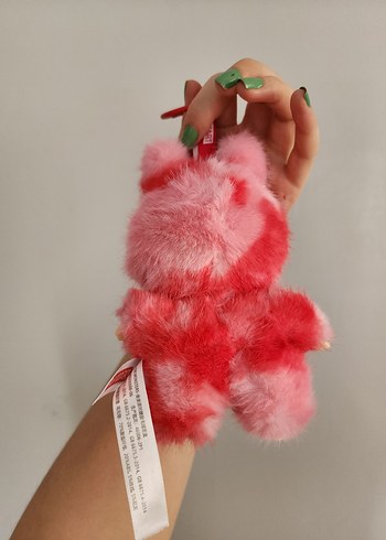 Beden Pembe labubu anahtarlık