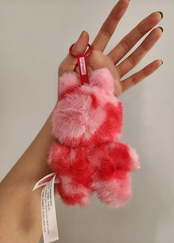 Beden Renk Pembe labubu anahtarlık