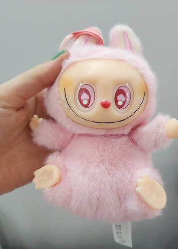 Pembe Labubu Anahtarlık