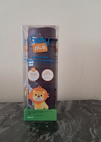 Baby Plus Paslanmaz Çelik Termos 350 ml