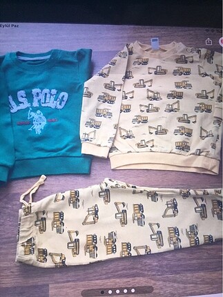 24-36 Ay Beden H&m alt üst takım toplu satış