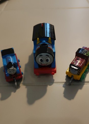 Mavi Mini Tren Thomas Oyuncak tiren Seti - Görsel 4