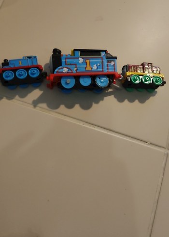 Mavi Mini Tren Thomas Oyuncak tiren Seti - Görsel 6