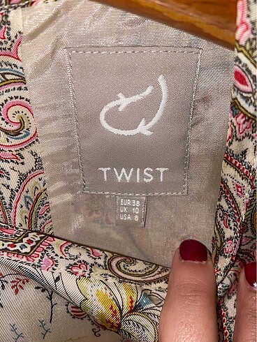 Twist Twist marka saten elbise