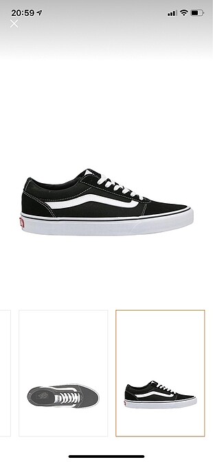 38 Beden siyah Renk Orgınal vans