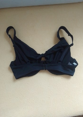 Kadın Lacivert İnce Askılı Bikini Üstü - Görsel 3