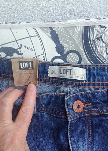 Etiketli Loft kot pantolon