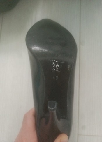 Siyah Kadın Stiletto Ofis Ayakkabısı - Görsel 2