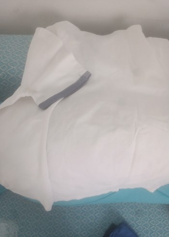 kot Yaka Detaylı Beyaz Erkek Polo Tişört - Görsel 5