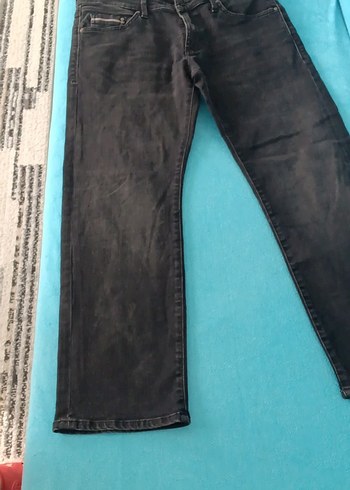 Siyah erkek kot pantolon - Görsel 4