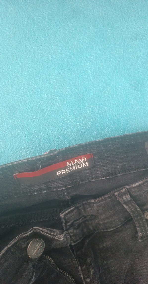 Siyah erkek kot pantolon - Görsel 2