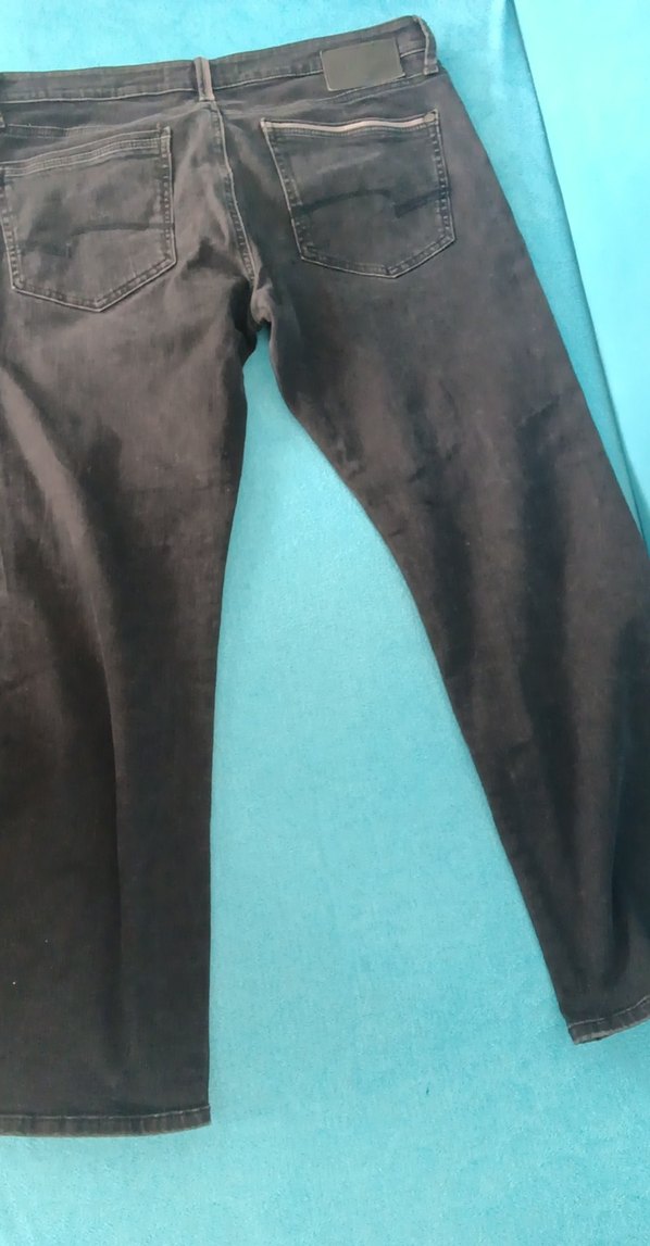 Siyah erkek kot pantolon - Görsel 5