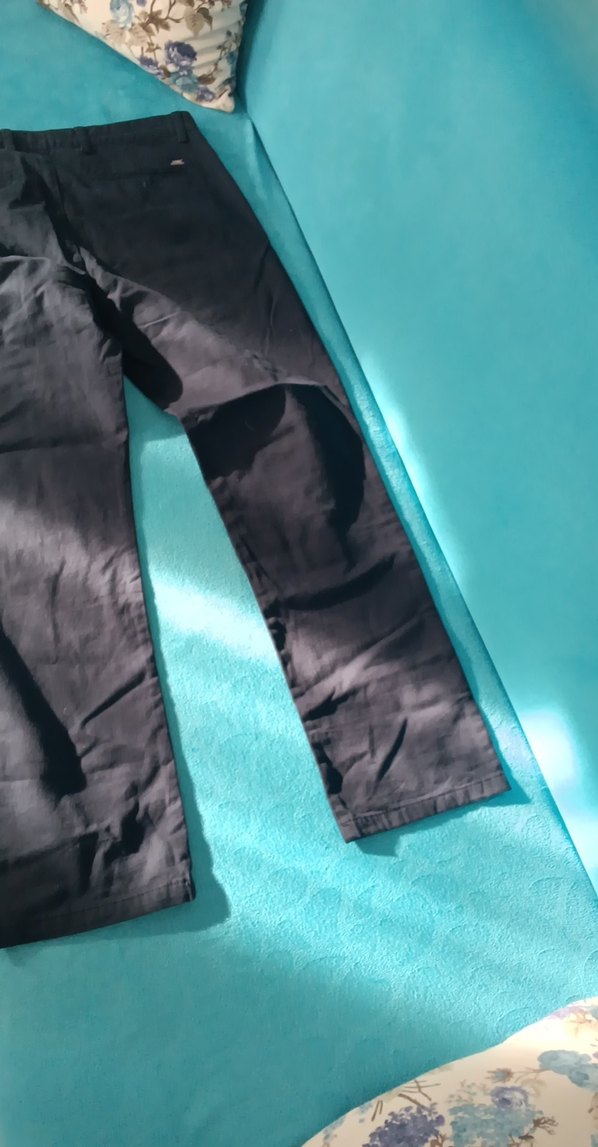 Lacivert Kemerli Regular Fit Erkek chinoPantolon - Görsel 4