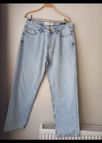 Diğer Kadın Mavi Denim Regular Fit Pantolon