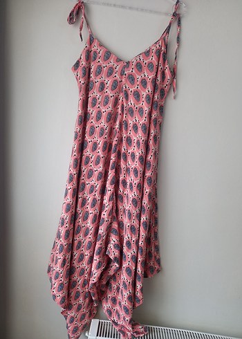 Pembe Bağlamalı Askılı Tulum - Görsel 9