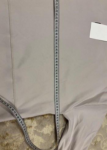 Bej gri  Yüksek Yakalı Kadın Sweatshirt - Görsel 5