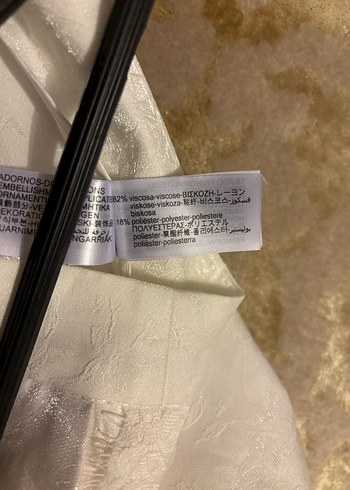 Beyaz  Rahat Kesim Kadın Pantolon - Görsel 6