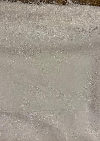 Beyaz  Rahat Kesim Kadın Pantolon - Görsel 5