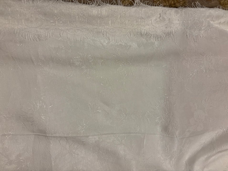 Beyaz  Rahat Kesim Kadın Pantolon - Görsel 5