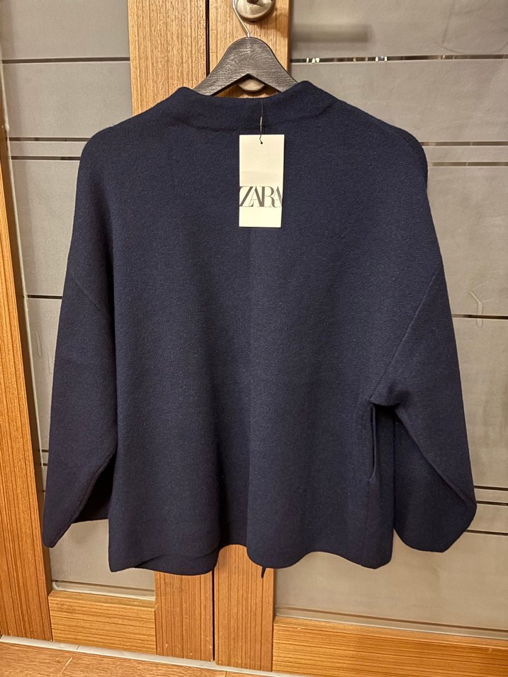 Zara triko kaban - Görsel 4