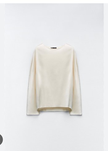 Kadın Beyaz viskoz kumaşlı şık bluz - Görsel 2