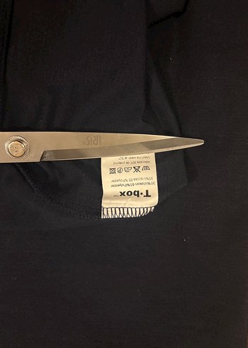 Lacivert elbise - Görsel 5