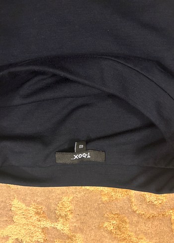 Lacivert elbise - Görsel 6