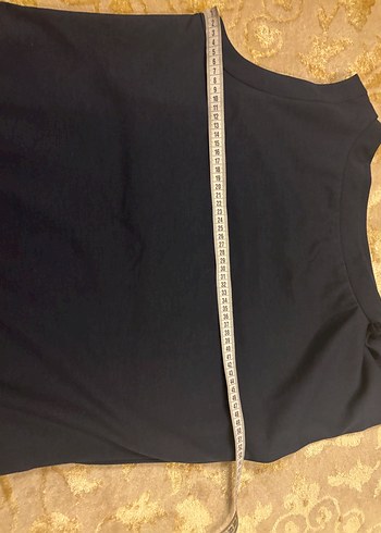 Lacivert elbise - Görsel 4