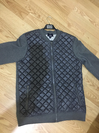 Mavi Erkek bomber ceket/hırka