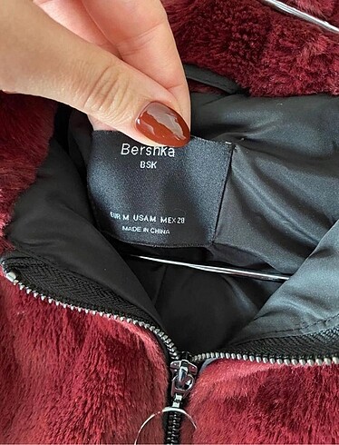 s Beden Bershka Peluş Mont