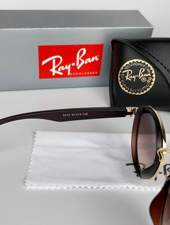 Ray-Ban İthal Klasik Kahverengi Güneş Gözlüğü - Görsel 3