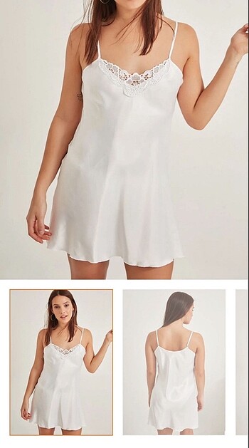 s Beden beyaz Renk Bridetobe marka sabahlık bridal
