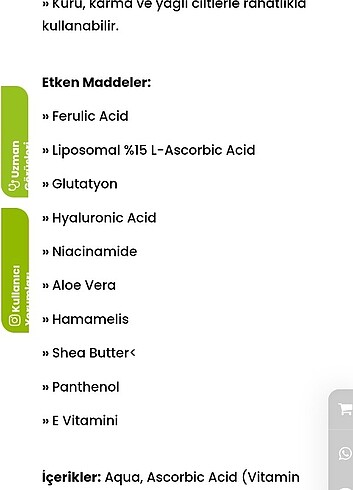Diğer Melacure C serum