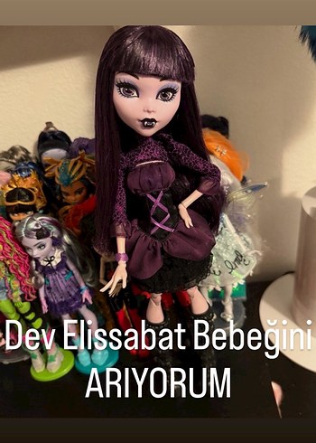 Monster high frightfully tall elissabat