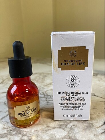 Body shop oils of life yüz yağı