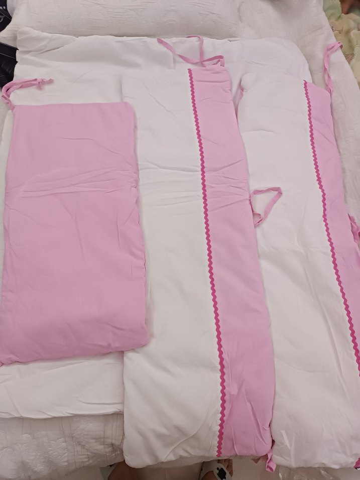 Pembe Oyun Parkı Yatak uyku seti - Görsel 5