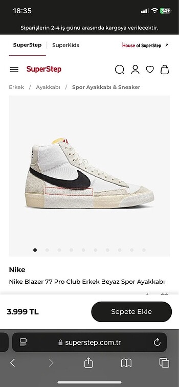 Nike spor