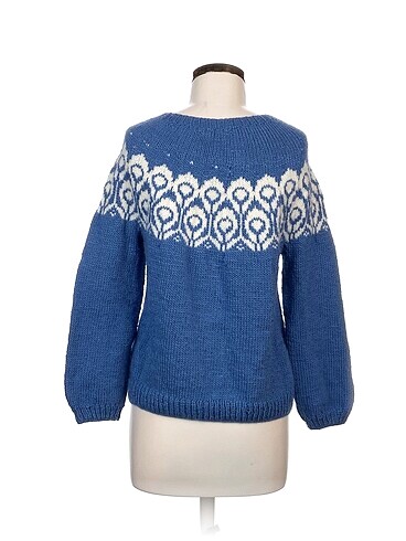 universal Beden Vintage Love Kazak / Triko %70 İndirimli.