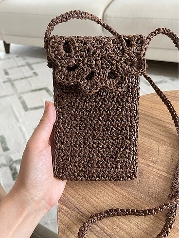 Kağıt ip telefon çantası