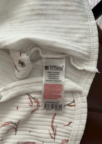 Baskılı Beyaz Gri Bebek Atlet - Görsel 3