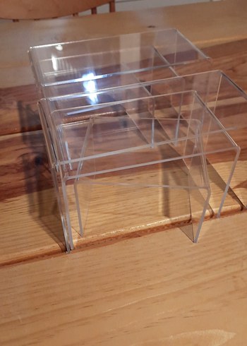 Parlak Bej Makyaj Organizerı - Görsel 3