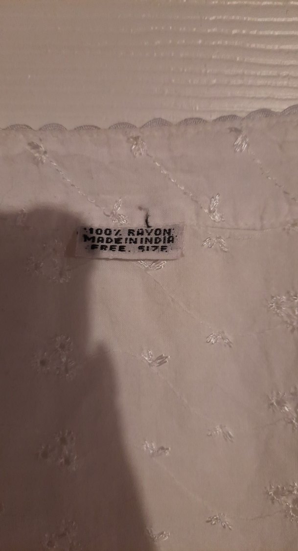 Düğmeli V Yaka Kısa Kollu Hamile Bluzu - Görsel 4